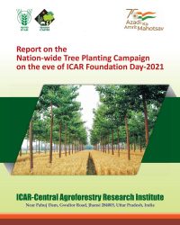 Report on the Nation-wide Tree Planting Campaign on the eve of ICAR Foundation Day-2021